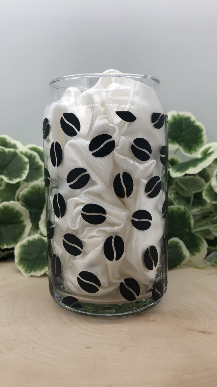 Coffee Bean Glass Can