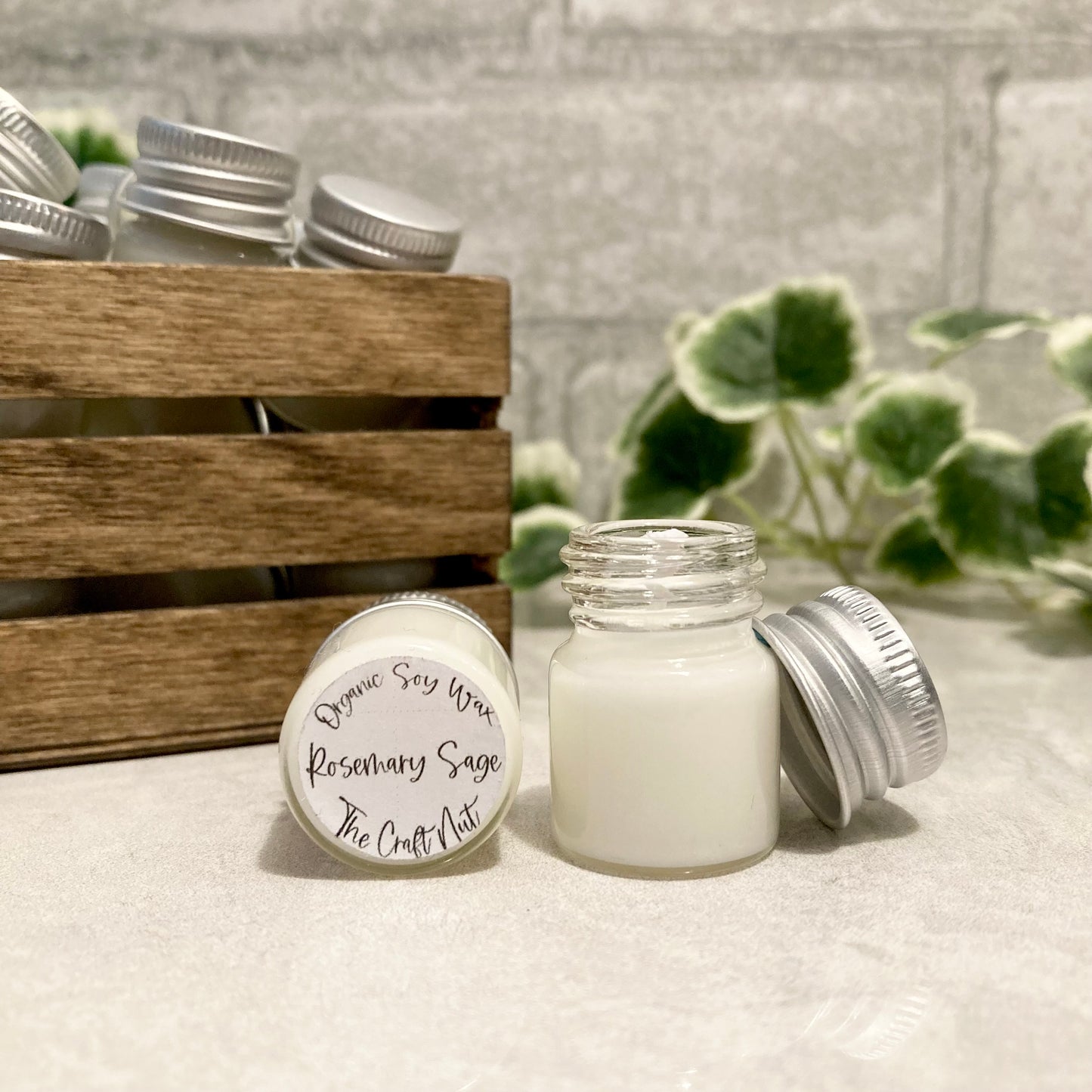 Mini Organic Soy Wax Candles