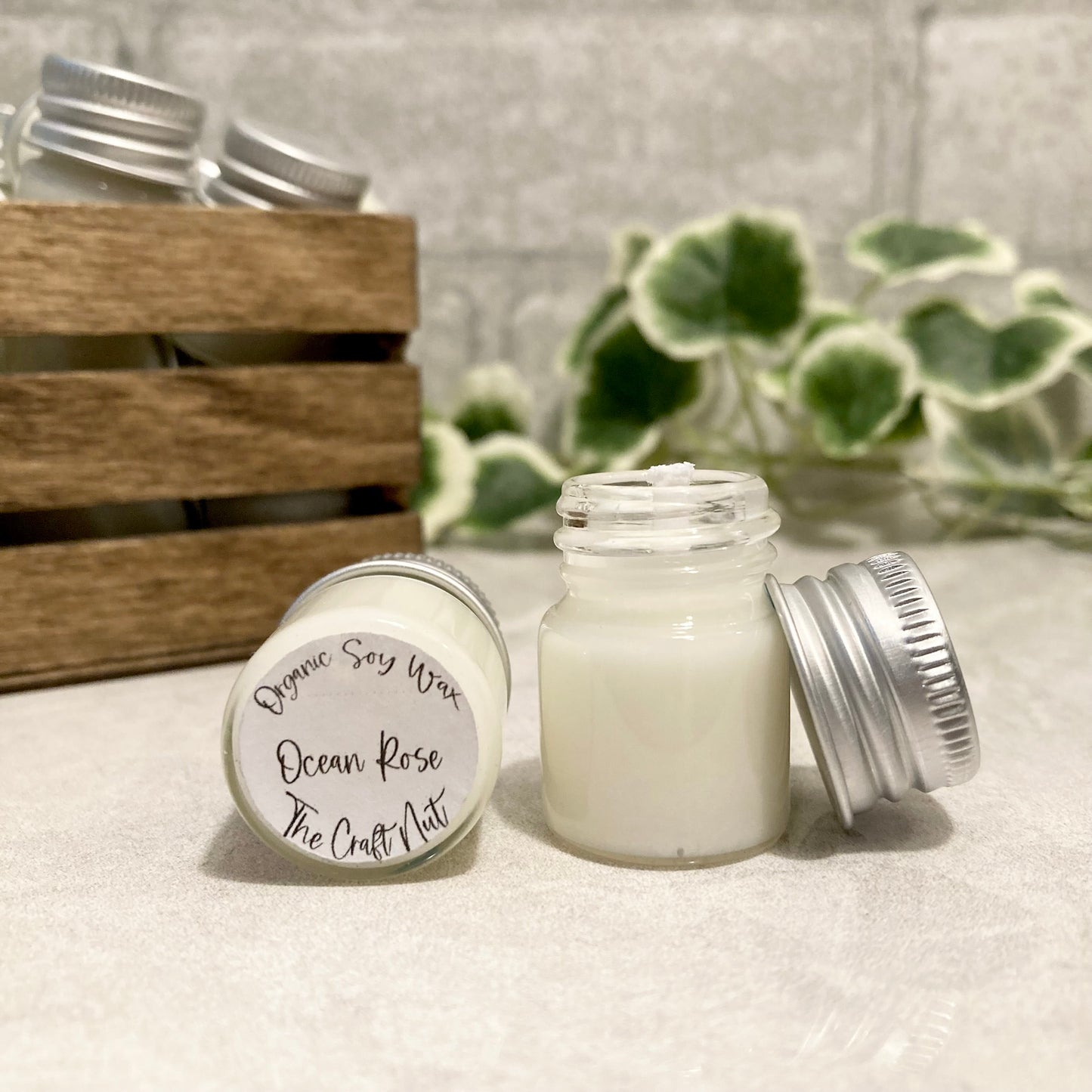 Mini Organic Soy Wax Candles