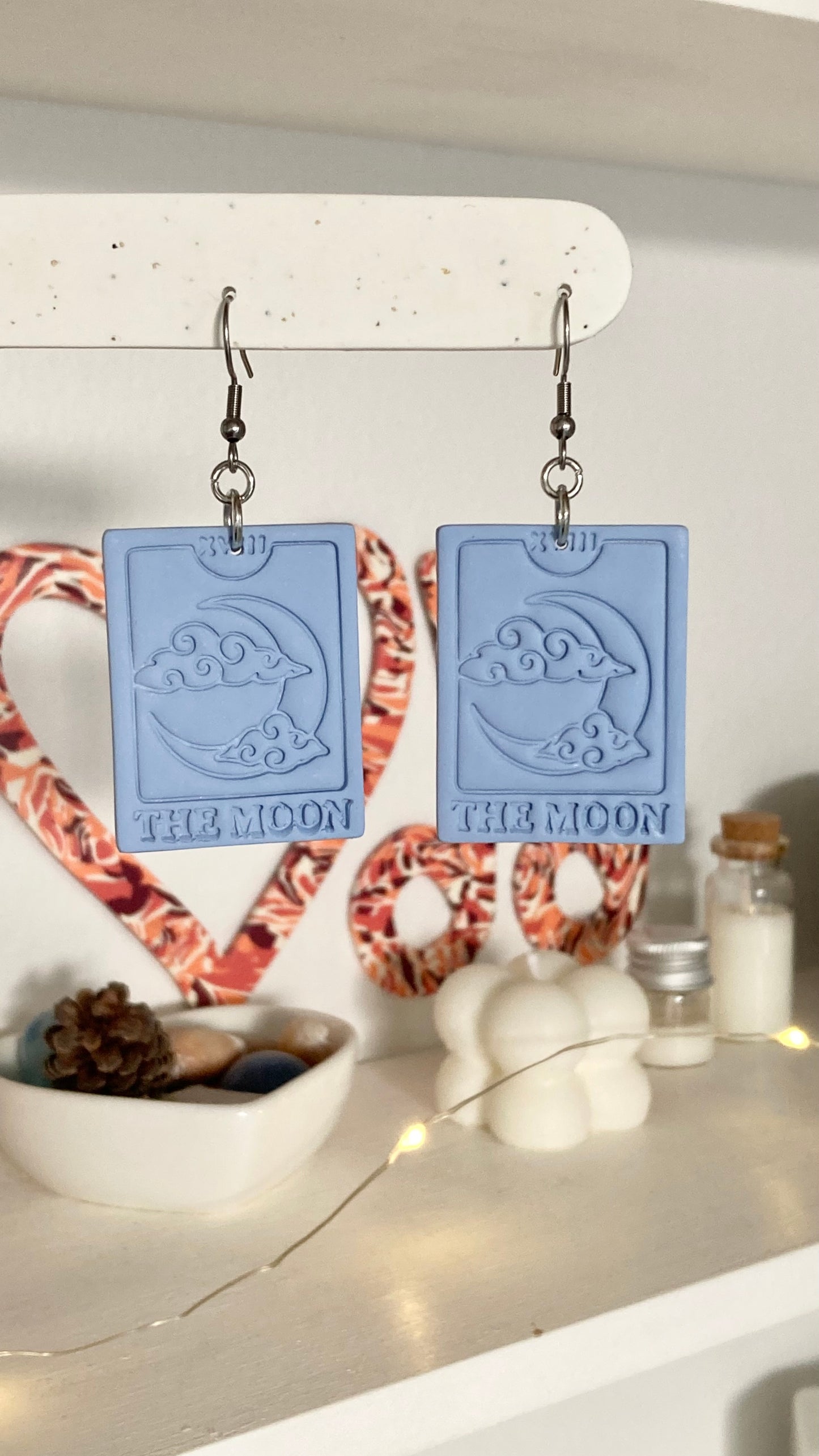Tarot Card Boho Earrings