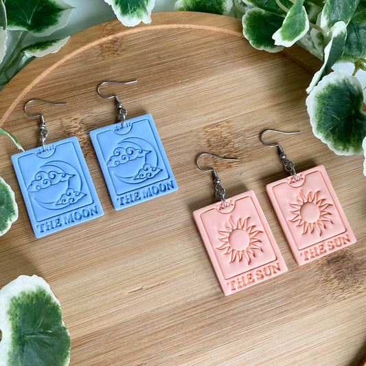 Tarot Card Boho Earrings