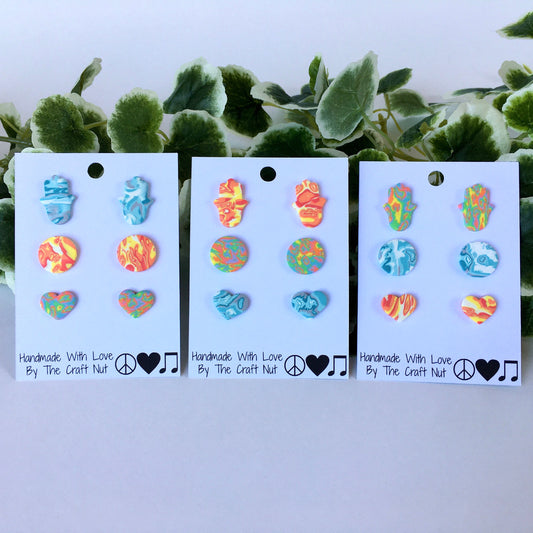 Trippy Stud Earring Pack