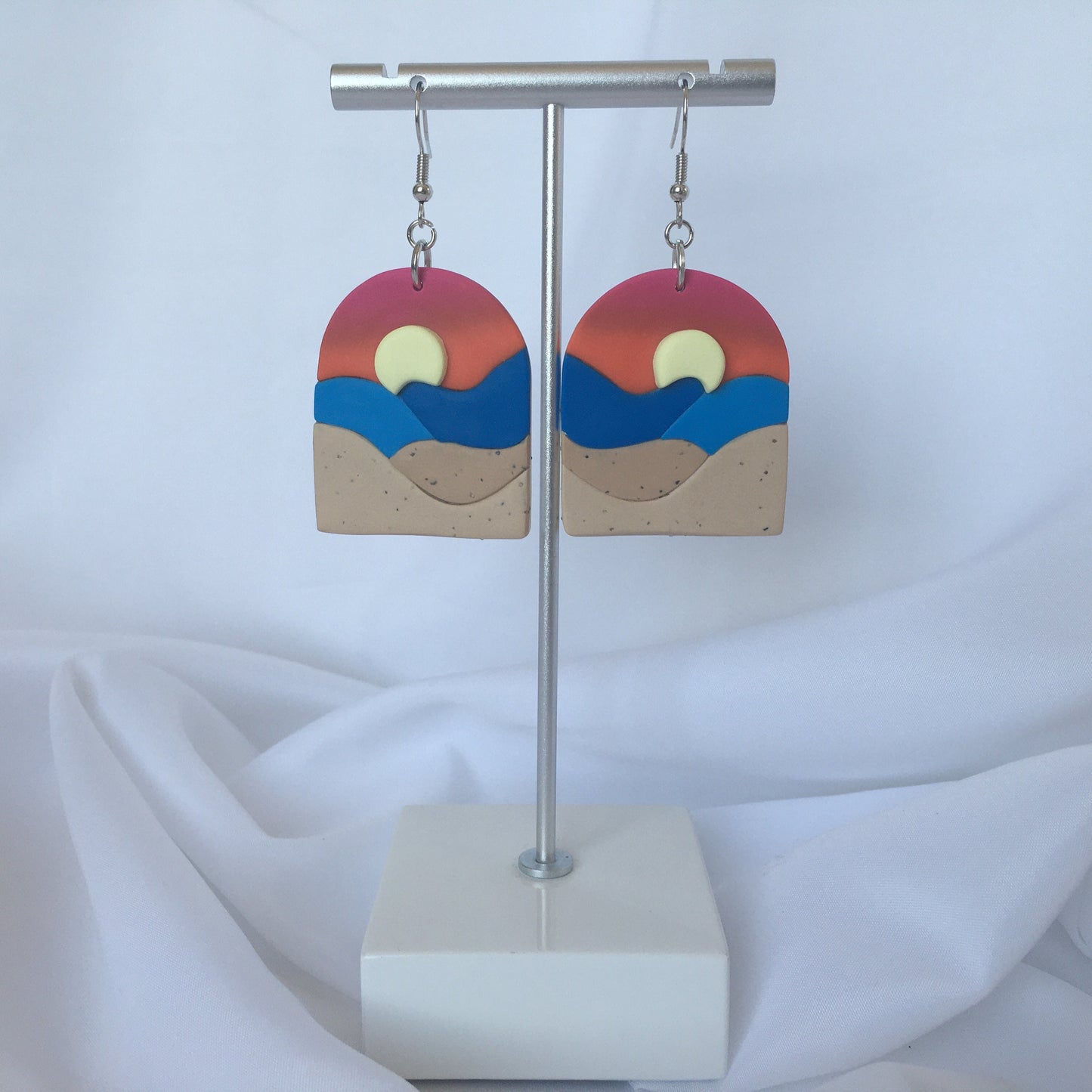 Sunset & Midnight Dangle Earrings