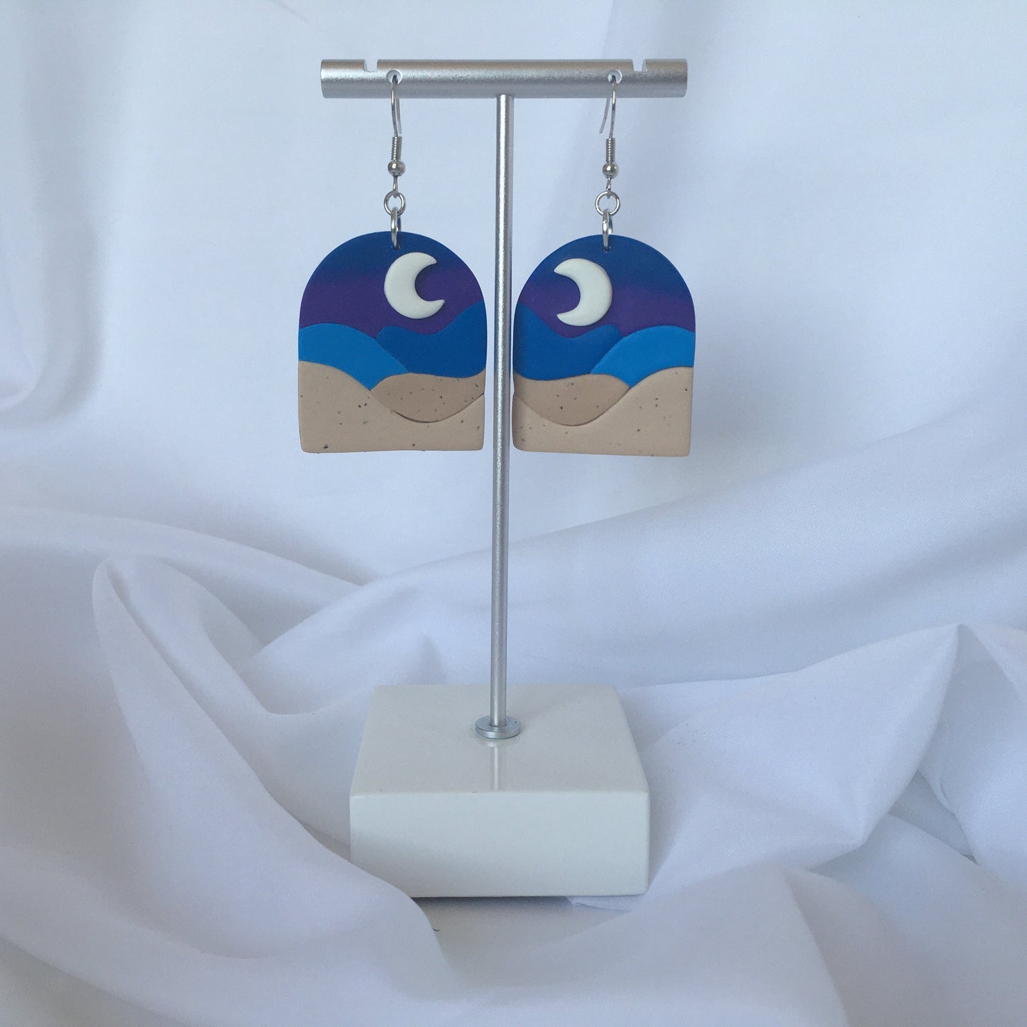 Sunset & Midnight Dangle Earrings