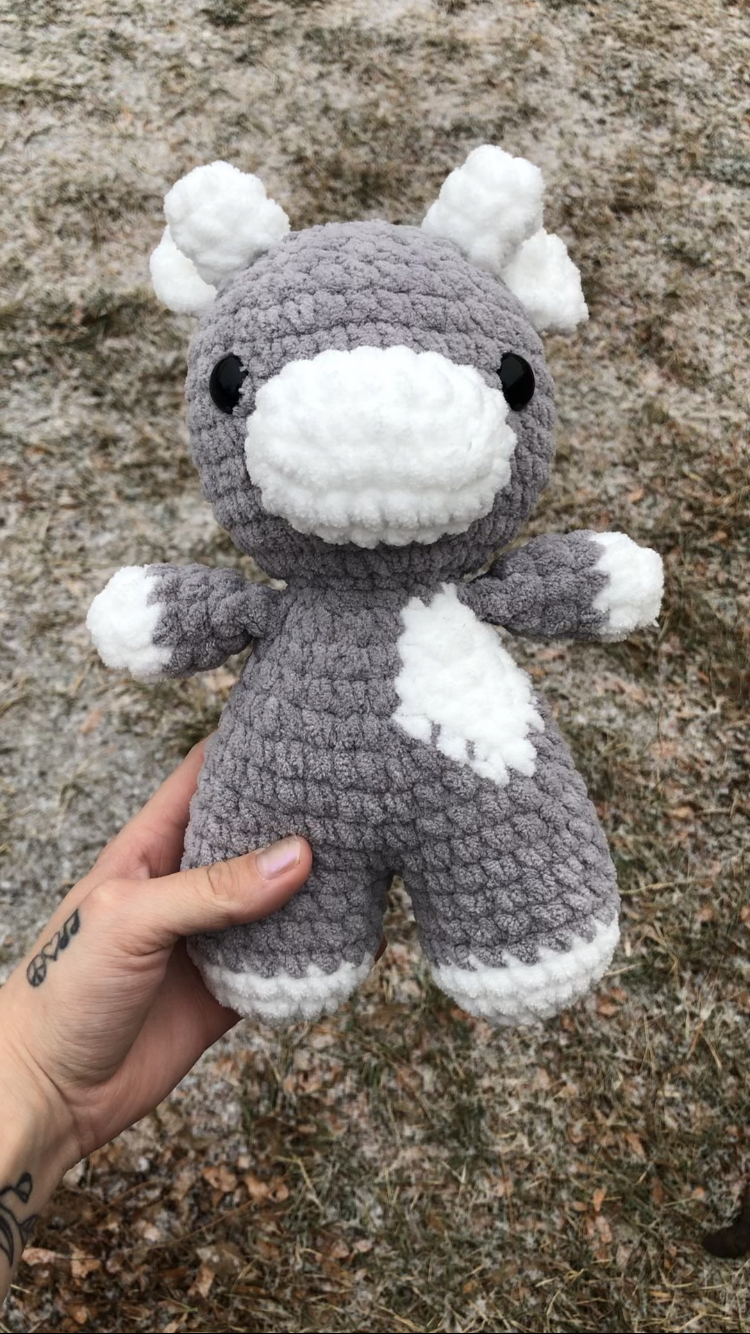 Crochet Cow