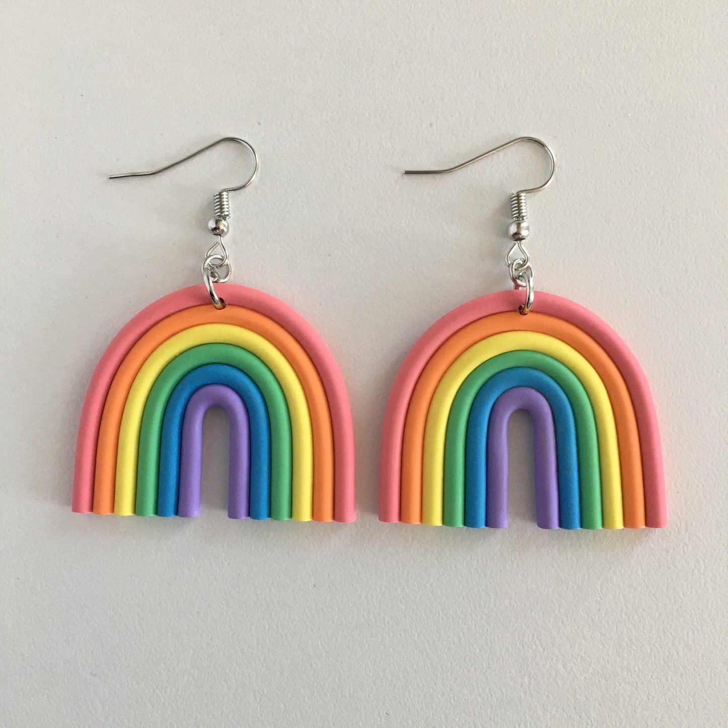 Rainbow Dangle Earrings