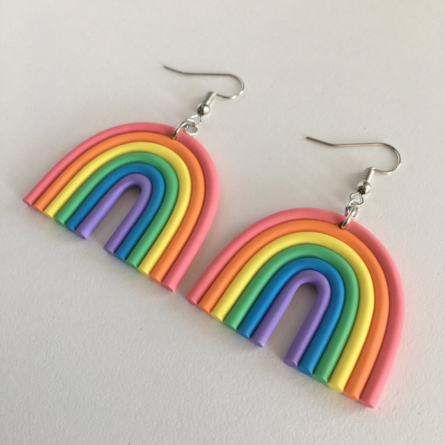 Rainbow Dangle Earrings