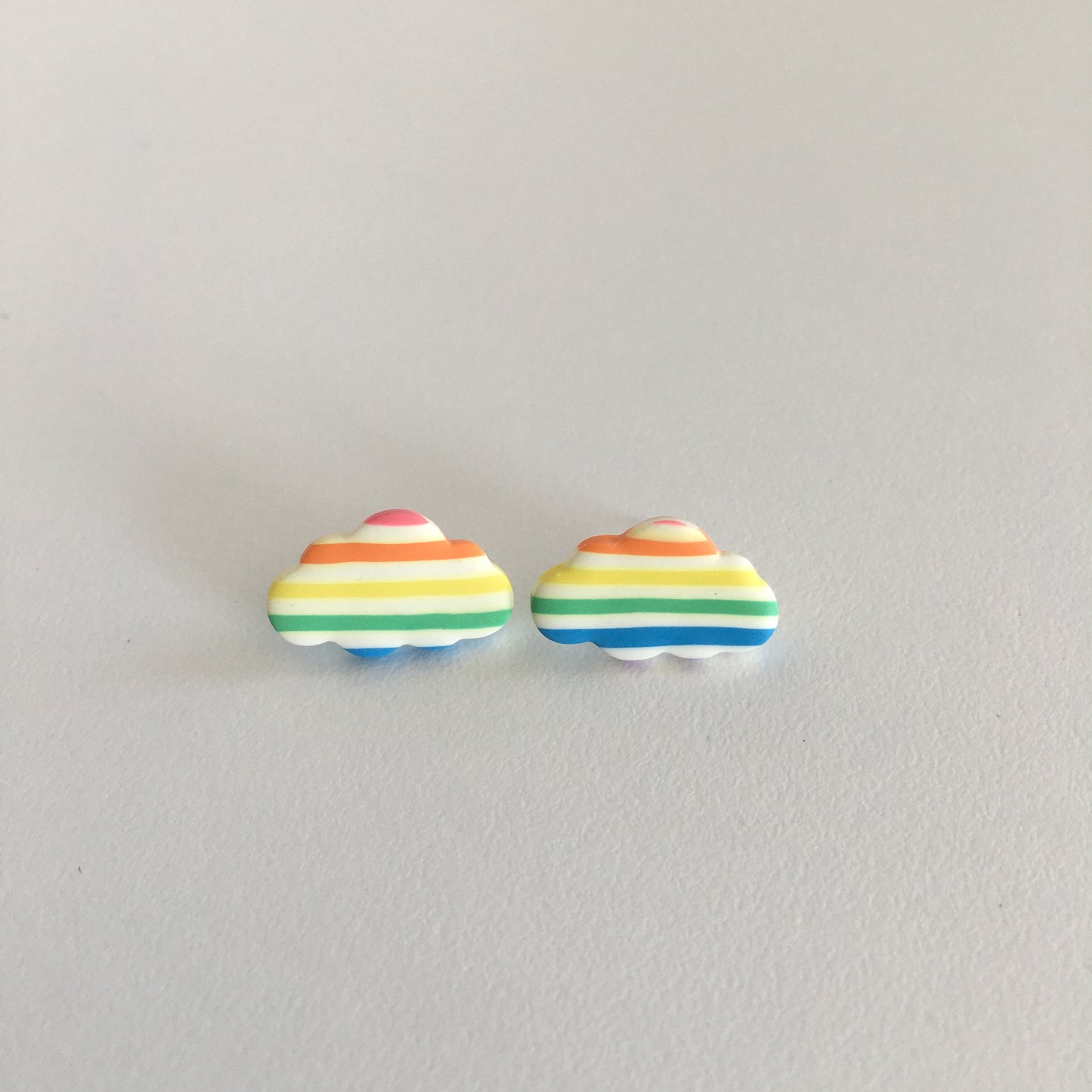 Rainbow Stripped Studs