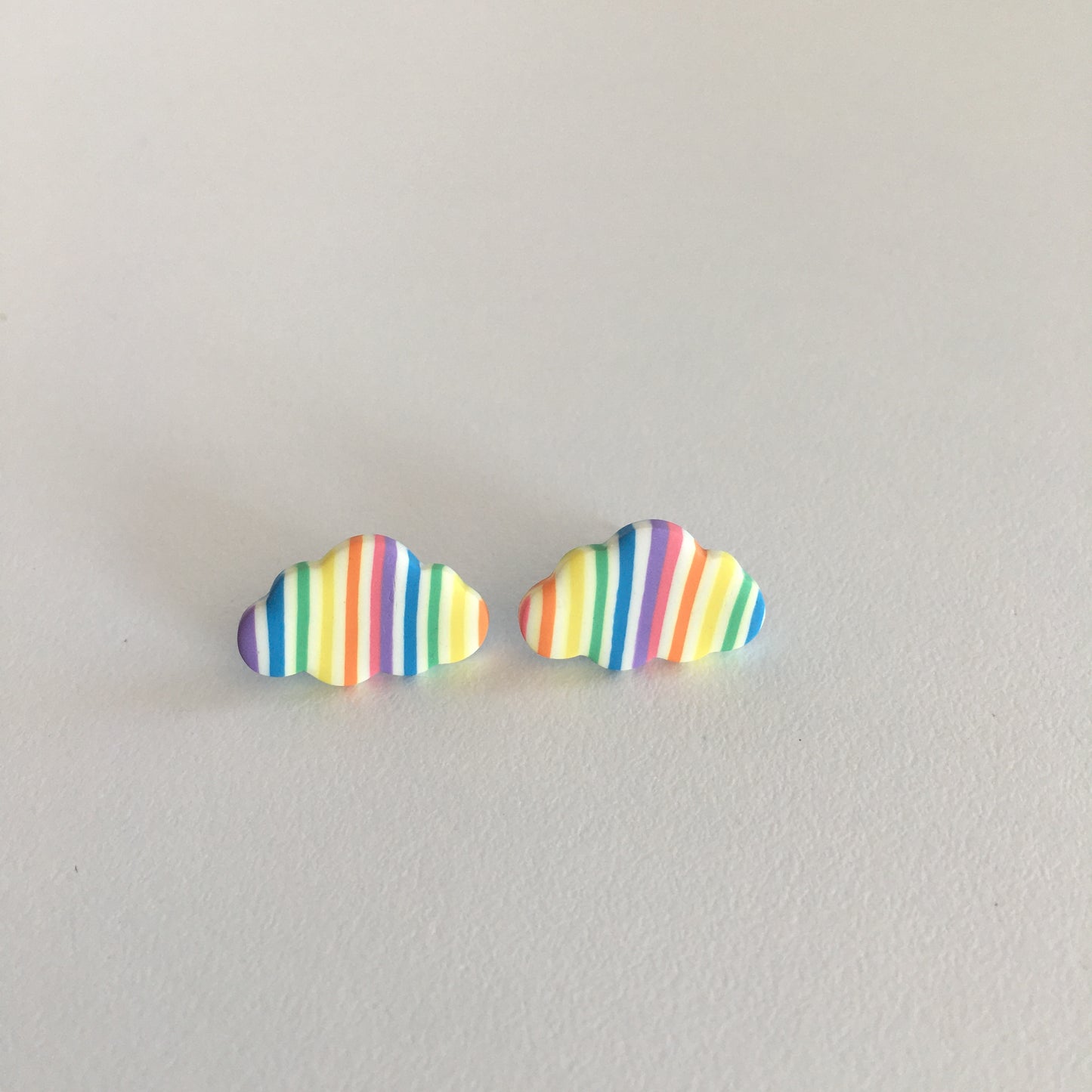 Rainbow Stripped Studs