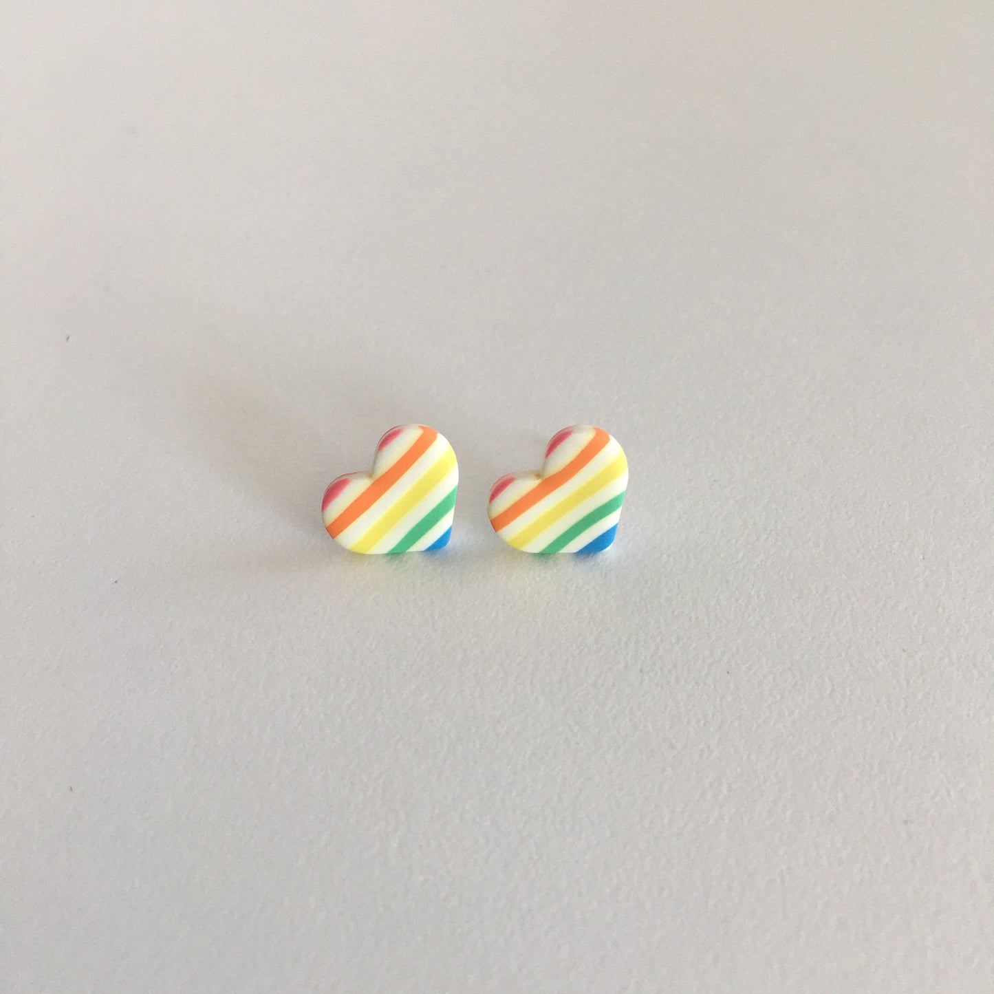 Rainbow Stripped Studs