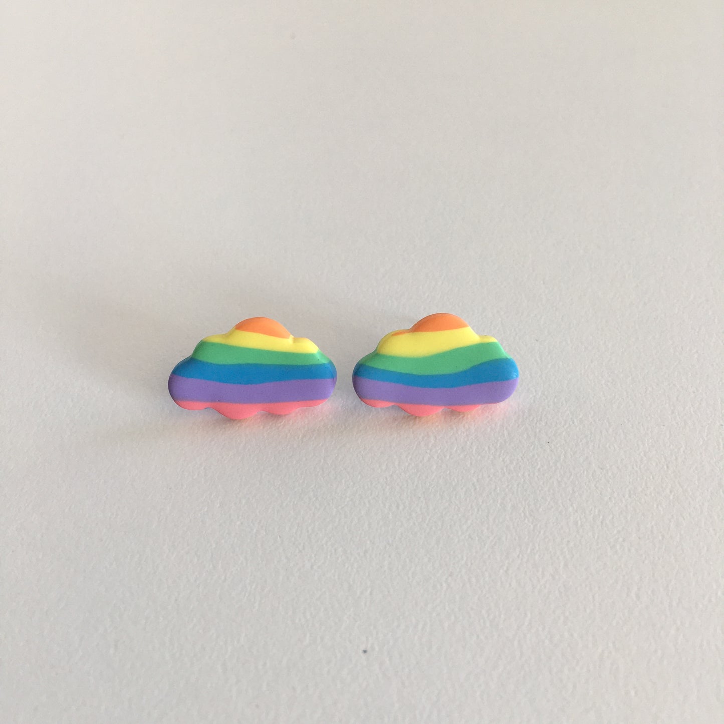 Rainbow Stripped Studs