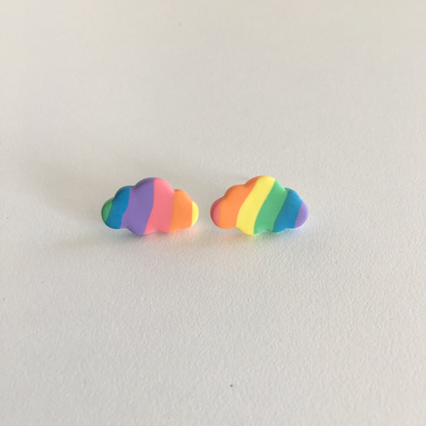 Rainbow Stripped Studs