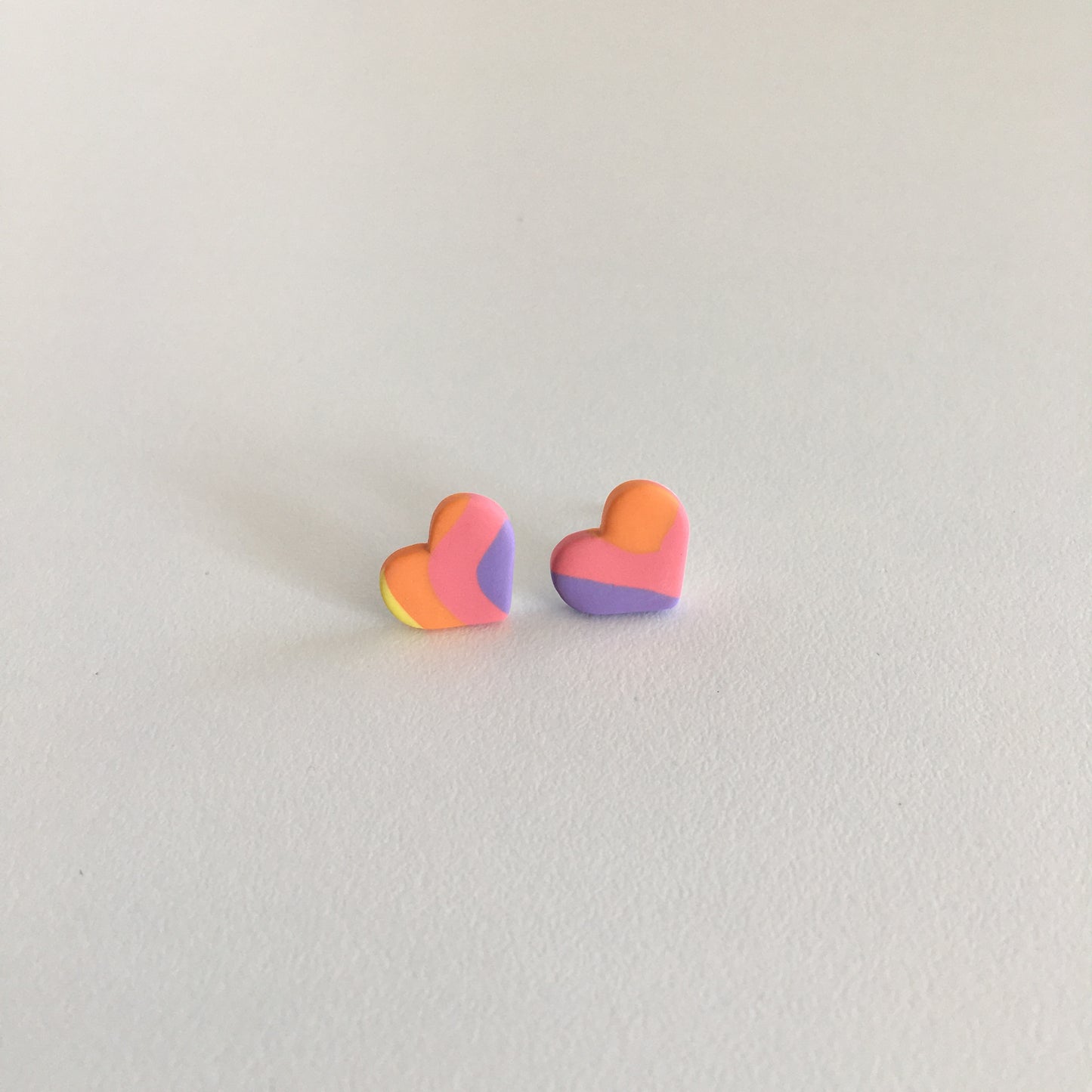 Rainbow Stripped Studs