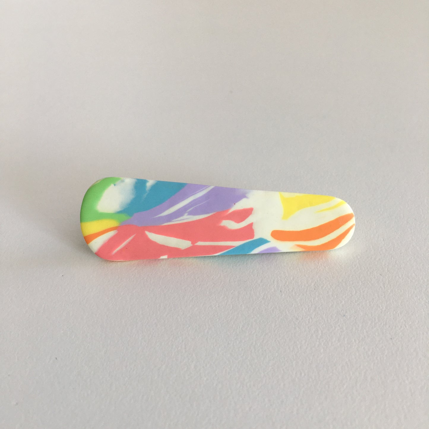 Rainbow Tie Dye Hairclip